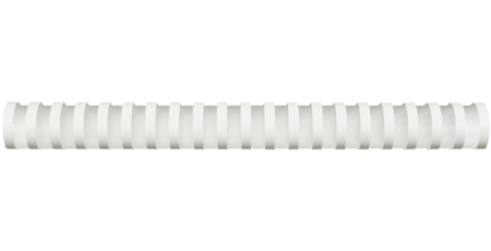 Пружина пластиковая OfficeSpace (28), 28 мм, белая Пружина пластиковая OfficeSpace (28), 28 мм, белая