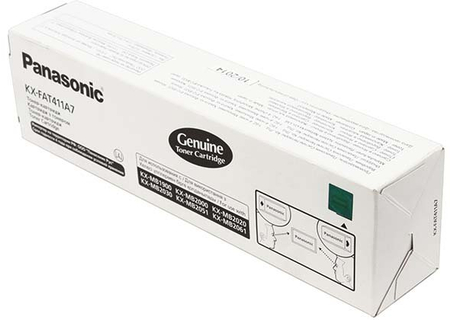 Тонер-картридж KX-FAT411A для МФУ Panasonic, черный, ресурс 2000 страниц Тонер-картридж KX-FAT411A для МФУ Panasonic, черный, ресурс 2000 страниц