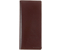 Визитница из натуральной кожи Versado 084, 110*255 мм, 4 кармана, 12 листов, коричневая