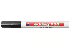 Маркер лаковый Edding 750, черный