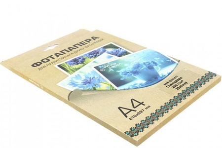 Бумага для струйной фотопечати глянцевая односторонняя White paper, А4 (210*297 мм), 200 г/м2, 25 л. Бумага для струйной фотопечати глянцевая односторонняя White paper, А4 (210*297 мм), 200 г/м2, 25 л.