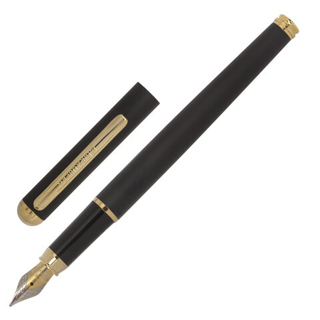 Ручка подарочная перьевая Brauberg Maestro, корпус черный, синяя Ручка подарочная перьевая Brauberg Maestro, корпус черный, синяя