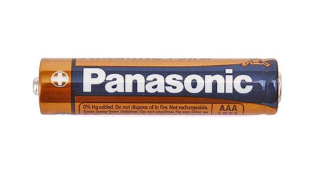 Батарейка щелочная Panasonic Power Alkaline, AAA, 1.5 V, LR03