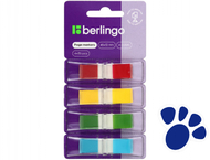 Закладки-разделители пластиковые с липким краем Berlingo