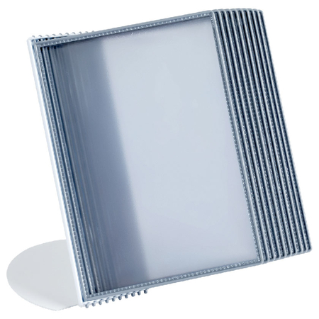 Демосистема настольная OfficeSpace, корпус - белый, панели - серые Демосистема настольная OfficeSpace, корпус - белый, панели - серые