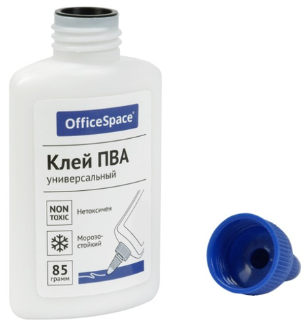 Клей ПВА OfficeSpace, 85 г (85 мл) Клей ПВА OfficeSpace, 85 г (85 мл)
