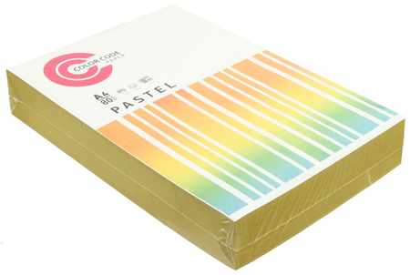 Бумага офисная цветная Color Code Pastel, А4 (210*297 мм), 80 г/м2, 500 л., желтая Бумага офисная цветная Color Code Pastel, А4 (210*297 мм), 80 г/м2, 500 л., желтая