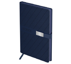 Ежедневник недатированный Greenwich Line Fascia А5, 145×210 мм, 136 л., Navy Blue, синий