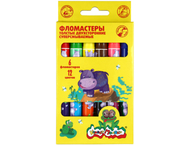 Фломастеры толстые двусторонние смываемые «Каляка-Маляка» Фломастеры толстые двусторонние смываемые «Каляка-Маляка»