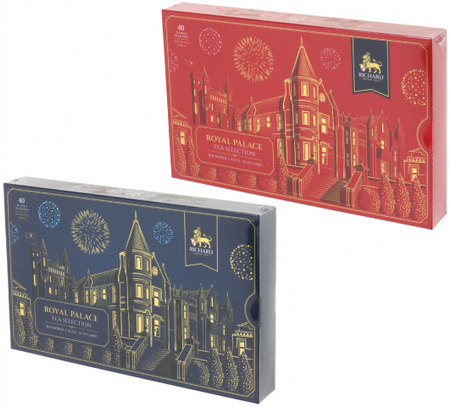 Набор чая Richard Royal Palace Tea Selection, 75,5 г, 8 видов*5 пакетиков, упаковка - ассорти