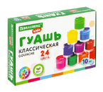 Гуашь Brauberg Kids New, 24 цвета×10 мл Гуашь Brauberg Kids New, 24 цвета×10 мл