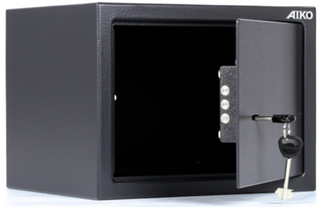 Мебельный сейф Aiko серии Т с ключевым замком, T-230-KL: 14,4 л