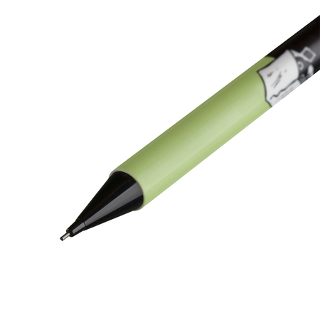 Карандаш автоматический Meshu, толщина грифеля 0,7 мм, Meowsy, корпус ассорти