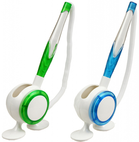 Ручка шариковая на подставке BL-1036, корпус ассорти, стержень синий Ручка шариковая на подставке BL-1036, корпус ассорти, стержень синий