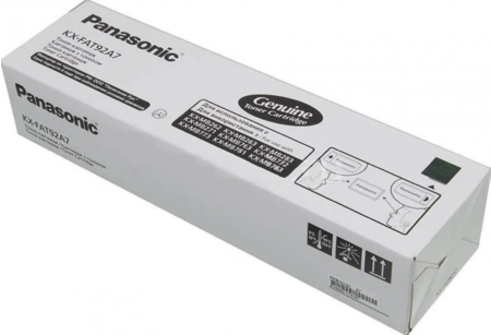Тонер-картридж KX-FAT92A7 для МФУ Panasonic, черный, ресурс 2000 страниц Тонер-картридж KX-FAT92A7 для МФУ Panasonic, черный, ресурс 2000 страниц