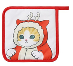 Набор кухонный Sima-Land, «Котик» (подставка 15×15 см, прихватка 17×17 см)