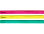 Линейка пластиковая Schoolformat (неон)