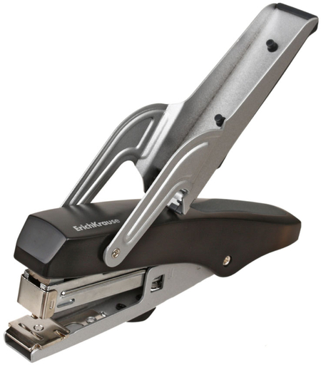 Степлер-плаер ErichKrause, скобы № 24/6, 30 л., 160 мм, черный купить в ...