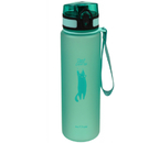 Бутылка для воды пластиковая Meshu, 600 мл, Don't Give Up, зеленая