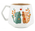 Кружка керамическая Sima-Land, 350 мл, «Котики»