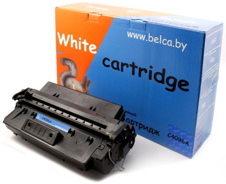 Тонер-картридж White Cartridge C4096A, черный, ресурс 5000 страниц Тонер-картридж White Cartridge C4096A, черный, ресурс 5000 страниц