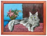 Картина «Кот» №2604 (Джонс А.С.)