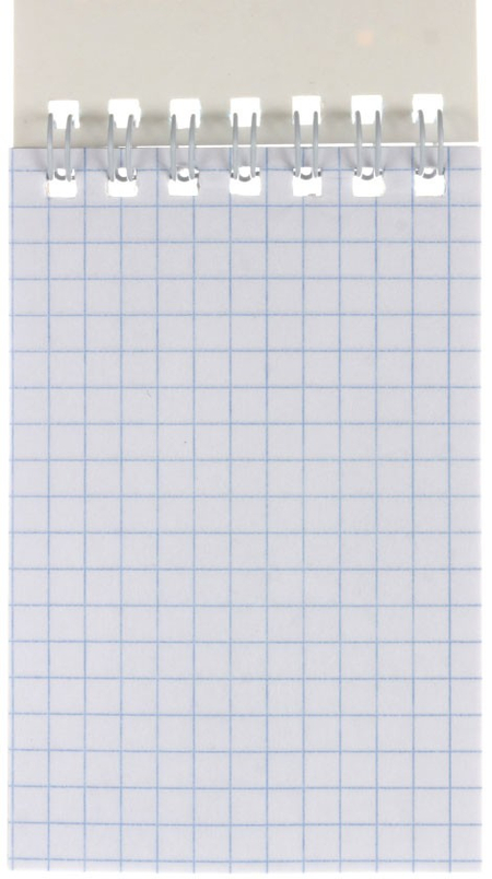 Блокнот на гребне ARTspace (А7), 65*100 мм, 40 л., клетка, Colorful Fruits, ассорти