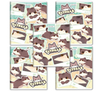 Тетрадь общая А5, 48 л. на скобе Brauberg «Милые коты», 165×205 мм, клетка, ассорти Тетрадь общая А5, 48 л. на скобе Brauberg «Милые коты», 165×205 мм, клетка, ассорти