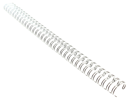 Пружина металлическая D&A , диаметр 12,7 мм (1/2"), на 34 отверстия, 70 шт., серебро