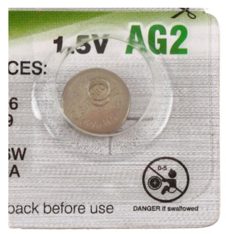 Батарейка щелочная дисковая Camelion Alkaline, AG2, BP10, 1.5 V
