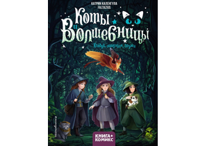 Книга детская «Коты и волшебницы. Том 1. Колдуй, ошибайся, дружи», 170×215 мм, 44 л.