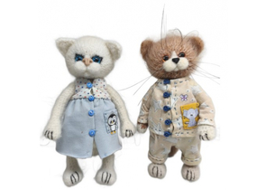 Игрушка мягкая «Кот» (Пинчук М.Ю.), 9,5×9×17 см, ассорти Игрушка мягкая «Кот» (Пинчук М.Ю.), 9,5×9×17 см, ассорти