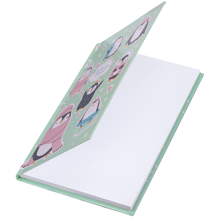 Книжка записная Brauberg Kids (А5), 134*206 мм, 80 л., клетка, «Пингвинчики»