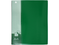 Папка пластиковая на 4-х кольцах «Бюрократ»