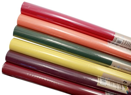 Картон цветной гофрированный Folia