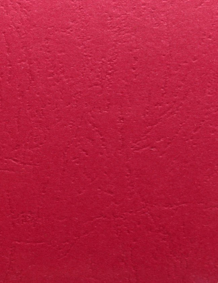 Обложки для переплета картонные D&A (А4), А4, 100 шт., 230 г/м2, красные