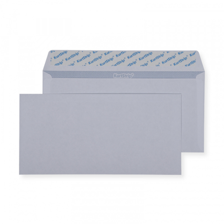 Конверт почтовый 114*229 мм (С6/С5) KurtStrip, силикон, чистый, запечатка