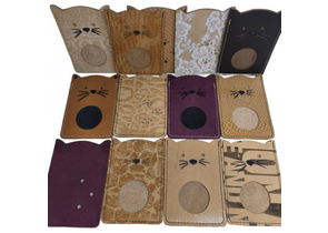 Картхолдер (чехол для карт) (Соколовская М.А.), 10,3×7 см, ассорти