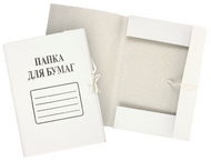 Папка картонная на завязках «Папка для бумаг» Silwerhof
