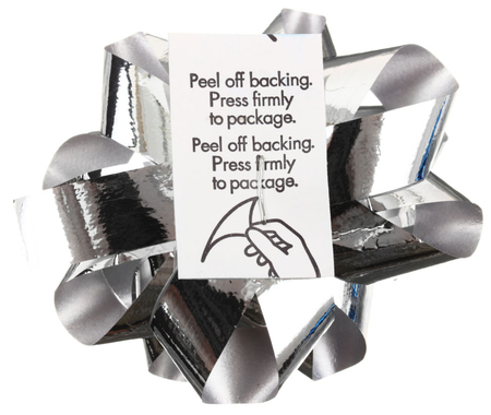 Набор бантов Winter Wings, 6 см, 2 шт., ассорти