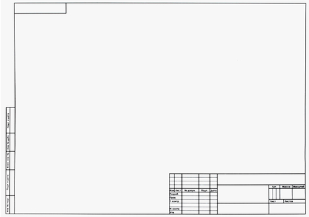 Папка для черчения «Союзбланкиздат», А3 (297*420 мм), 10 л., 200 г/м², с горизонтальным штампом