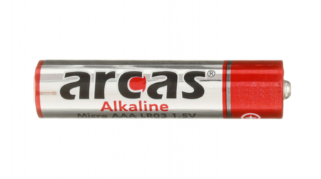 Батарейка щелочная Arcas Alkaline, AAA, LR03, 1.5V