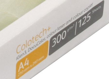 Бумага офисная Xerox Colotech+ Uncoated (без покрытия), А4 (210*297 мм), 300 г/м2, 125 л.