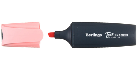 Маркер-текстовыделитель Berlingo Textline HP200, фламинго