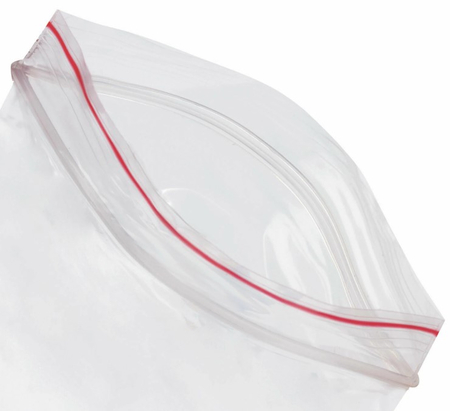 Пакет упаковочный с застежкой (ZipLock) Brauberg, 100*100 мм, 100 шт., 35 мкм