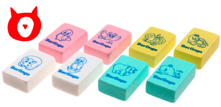 Ластик Berlingo Animals, 28*18*10 мм, ассорти (цена за 1 шт.) Ластик Berlingo Animals, 28*18*10 мм, ассорти (цена за 1 шт.)