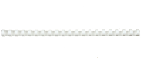 Пружина пластиковая Silwerhof (14), 14 мм, белая