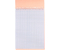 Блокнот на гребне А5 Hatber Diamond Neon, 145*212 мм, 80 л., клетка, оранжевый