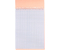 Блокнот на гребне А5 Hatber Diamond Neon, 145*212 мм, 80 л., клетка, оранжевый