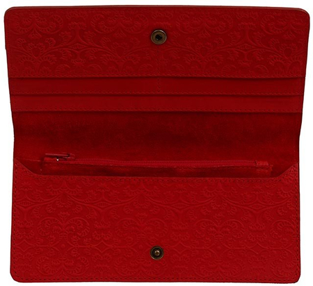Кошелек женский «Макей» 050-08-38, 190*90 мм, красный